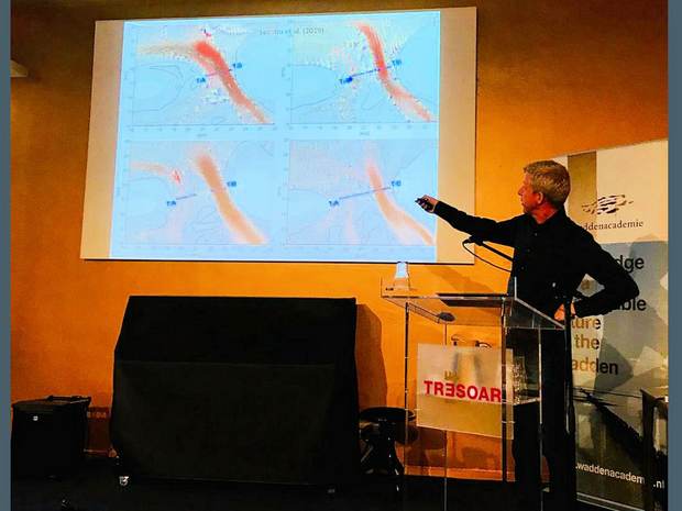 Theme day Morphodynamics in Tresoar, Leeuwarden. Foto: Rijkswaterstaat