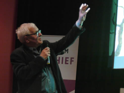 Huub Mous leidde de avond in