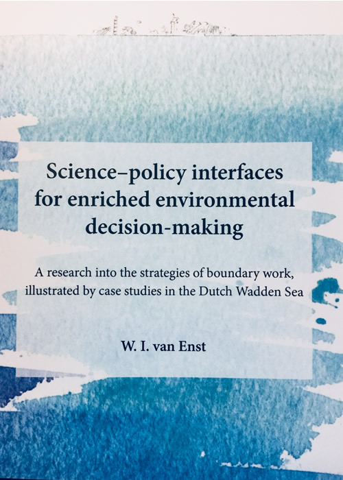 Cover thesis Wanda van Enst