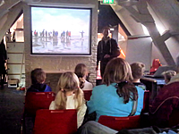 Lezing Tim van Oijen tijdens LeeuWadden