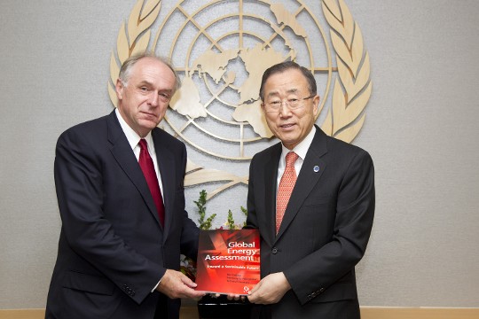Pavel Kabat and Ban Ki-moon