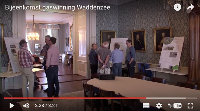 Screenshot youtube filmpje monitoring gaswinning Waddenzee