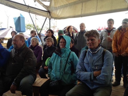 Publiek bij de lezing van Kris van Koppen