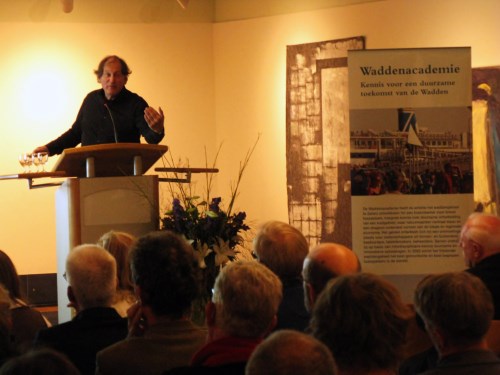 Lezing Salomon Kroonenberg in Leeuwarden op 1 november 2010 (foto: Tim van Oijen)