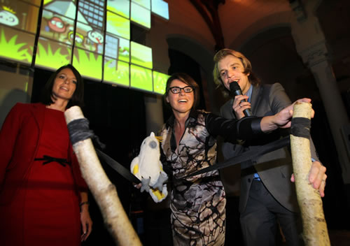 Openingshandeling tijdens symposium